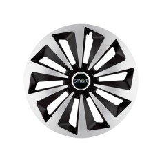 Set 4 capace roti Fox Gri-Negru R14 Compatibil Cu Smart