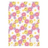 Caiet A5 Matematică, Copertă cu Model Floral, 60 File, CMCLASS