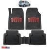 Suzuki Ignis 2 Covorașe Auto TeamCar&reg; Tip Tăviță Compatibile (2000&ndash;2008) - Red, Cauciuc