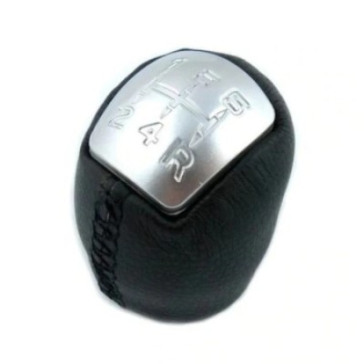 Maner nuca schimbator compatibil Iveco Daily an 2006-2017 cu 5 viteze, imbracat in imitatie piele placuta la foto