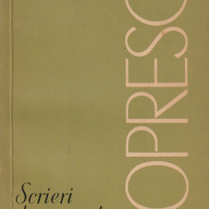 G. OPRESCU - SCRIERI DESPRE ARTA
