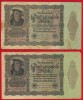 2 Reichsbanknote 50 000 Mark din 19 noiembrie 1922