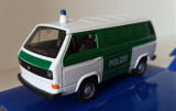 Macheta Volkswagen T3 Van Politia Germana - Welly 1/36 VW