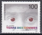 Germania 1992 -125 ani a Fundației pt. Protecția Copilului&bdquo;Terre des Hommes&rdquo;,MNH, Nestampilat