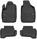 Set Covorase Auto Cauciuc Negro Fiat 500 2015-2020 Electric Pro Line Tip Tavita 3D 3D426856