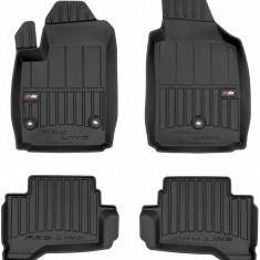 Set Covorase Auto Cauciuc Negro Fiat 500 2015-2020 Electric Pro Line Tip Tavita 3D 3D426856