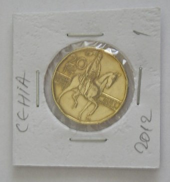 M3 C50 - Moneda foarte veche - Cehia - 20 koroane - 2012 foto