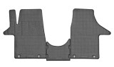 Set covorase auto din cauciuc VW T6 Multivan 2015- ( randul 1 ) cu sistem fixare, Negre