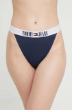 Tommy Jeans bikini brazilieni culoarea albastru marin
