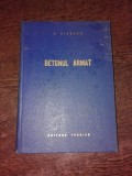 BETON ARMAT - V. NICOLAU