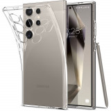 Husa Spigen Cristal Lichid pentru Samsung Galaxy S24 Ultra Transparent, Silicon, Carcasa