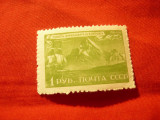 Timbru URSS 1943 - Bicentenar Vitus Bering , 1 rubla