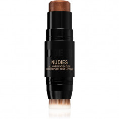 Nudestix Nudies Matte machiaj multifuncțional pentru ochi, buze și față culoare Deep Maple Eh 7 g