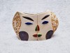 Vtg Vaza ceramica Glazurata Lucrata manual CHINA &#039;70s Arta Asia chip fata