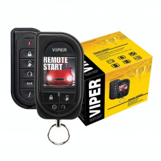 Alarma Auto Viper 5906 Responder HD SST cu Pornire Motor si Telecomanda Pager LCD foto