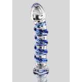Dildo G-Spot Gemstone GLASS WORXX 18 cm