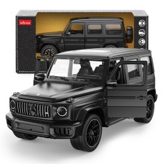 Masinuta metalica mercedes amg g63 negru scara 1 la 24