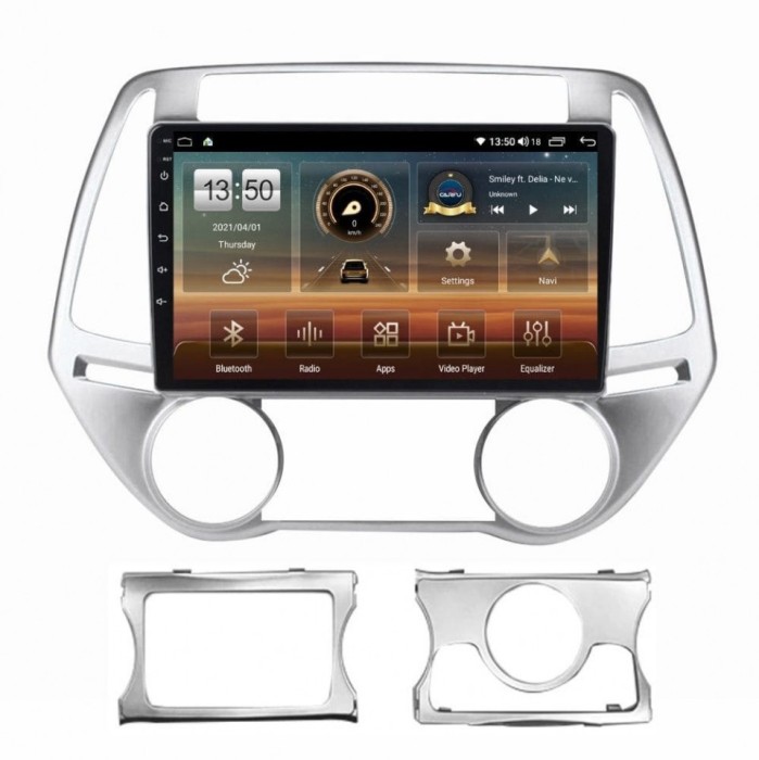 Navigatie dedicata cu Android Hyundai i20 2012 - 2014, 8GB RAM, Radio GPS Dual