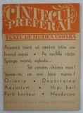 CANTECUL PREFERAT , TEXTE DE MUZICA USOARA : ACEASTA TAINA SA RAMANA INTRE NOI ...MENDOCINO , ANII &#039; 70