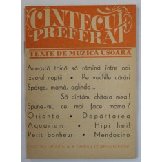 CANTECUL PREFERAT , TEXTE DE MUZICA USOARA : ACEASTA TAINA SA RAMANA INTRE NOI ...MENDOCINO , ANII &#039; 70