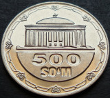 Moneda exotica 500 SOM - UZBEKISTAN, anul 2018 *cod 2958 = UNC, Asia