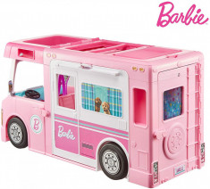 Barbie 3In1 Rulota De Vis Super Accesorizata Cu 60 De Piese foto