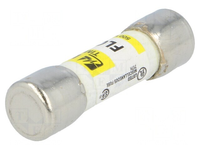 Siguranță &icirc;nt&acirc;rziere 10A 500VAC 10.3x38mm