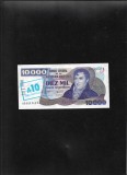 Argentina 10 australes pe 10000 pesos argentinos 1985 seria80489962