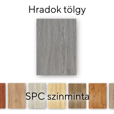 Pardoseală vinil SPC din stejar Leziter Hradok mostră/buc foto