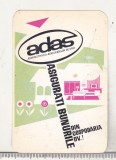 Bnk cld Calendar de buzunar 1982 - ADAS
