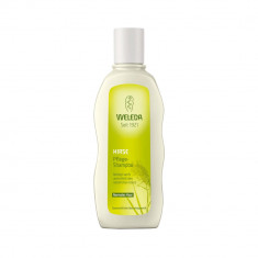 Sampon, Weleda, Hirse, Efect Hranitor cu Extras de Mei, pentru Par Normal, 190ml