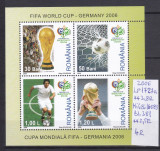 2006 Cupa mondiala FIFA Germania LP1727a Bl.381 MNH Pret 3+1Lei