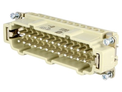Conector HDC inserturi contact tată 24+PE foto