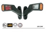 2 x 12V 24V Lampi Gabarit Pentru Remorca LED E9 ADR