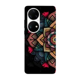 Husa compatibila cu Huawei Mate 40 Pro model Mandala Art, Silicon, TPU, Viceversa, Transparent, Carcasa