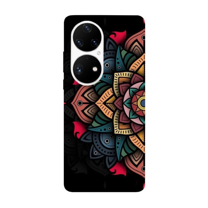 Husa compatibila cu Huawei Nova Y70 model Mandala Art, Silicon, TPU, Viceversa