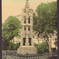 2047 - ALBA-IULIA, Monument, Romania - old postcard - used - 1910