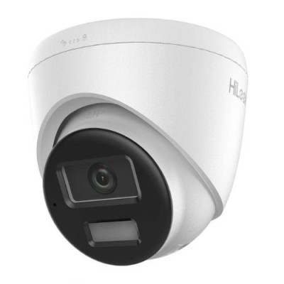 Camera IP HiLook, 6MP, Lentila 2.8mm, PoE, Iluminare duala 30m, Microfon si difuzor, IP67 - IPC-T260HA-LUF/SL SafetyGuard Surveillance foto
