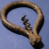 Foarte Vechi. TIRBUȘON Pliabil, de Buzunar, sf&acirc;rșitul Anilor 1800