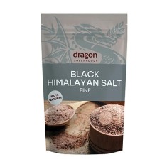 Sare neagra de Himalaya fina 250g Dragon Superfoods foto