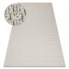 Covor ORIGI 3561 cremă - șnur SISAL țesut plat, 58x100 cm