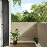 VidaXL Paravan de balcon, bej, 120x1000 cm, 100% poliester oxford