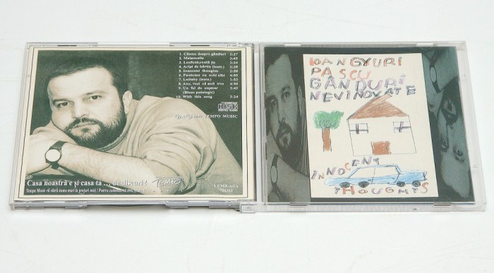 Ioan Gyuri Pascu &ndash; G&acirc;nduri Nevinovate - CD audio original NOU