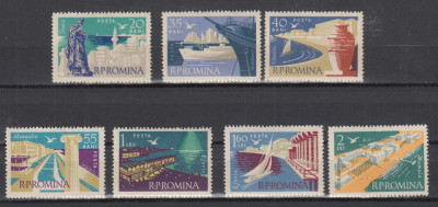 ROMANIA 1961 LP 503 FRUMUSETI TURISTICE DE LA MARE SERIE MNH foto