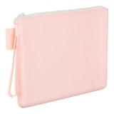 Portfard Silicon cu M&acirc;ner, Roz, 21x16cm, Oem