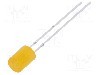 Dioda LED, 5mm, portocalie, 500...750mcd, 30mA, 2,1...2,6V, OPTOSUPPLY - OSO5PA5GE4B