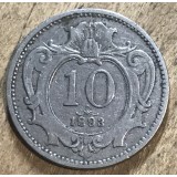 MNDSTR AUT102 - Austro-Ungaria - 10 heller 1893