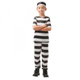Costum Detinut pentru baieti 130 cm 8-10 ani