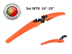 Set Aparatori Noroi LASALLE SPORTS OREGON Orange 24&amp;quot;-29&amp;quot; foto