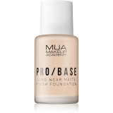 MUA Makeup Academy PRO/BASE machiaj matifiant de lungă durată culoare #102 30 ml